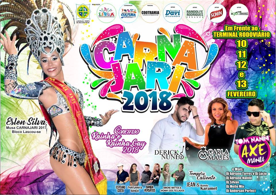 Prefeitura apresenta programação oficial do CARNAJARI 2018